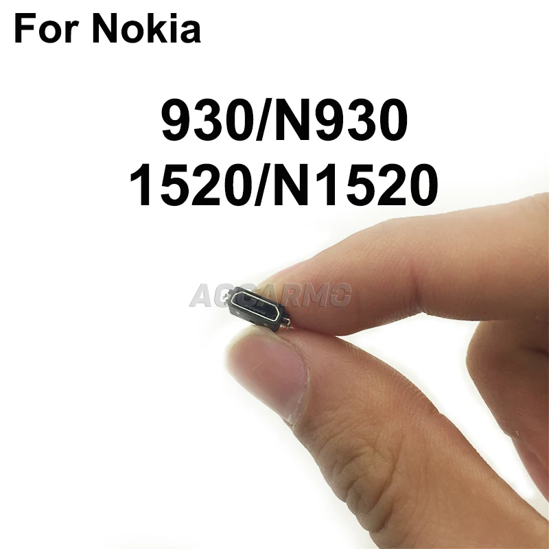 Aocarmo 2 Szt./lot USB Ładowanie Port Ładowania Złącze Dokujące Wymiana Części Dla Nokia Lumia 930 1520 N1520 N930