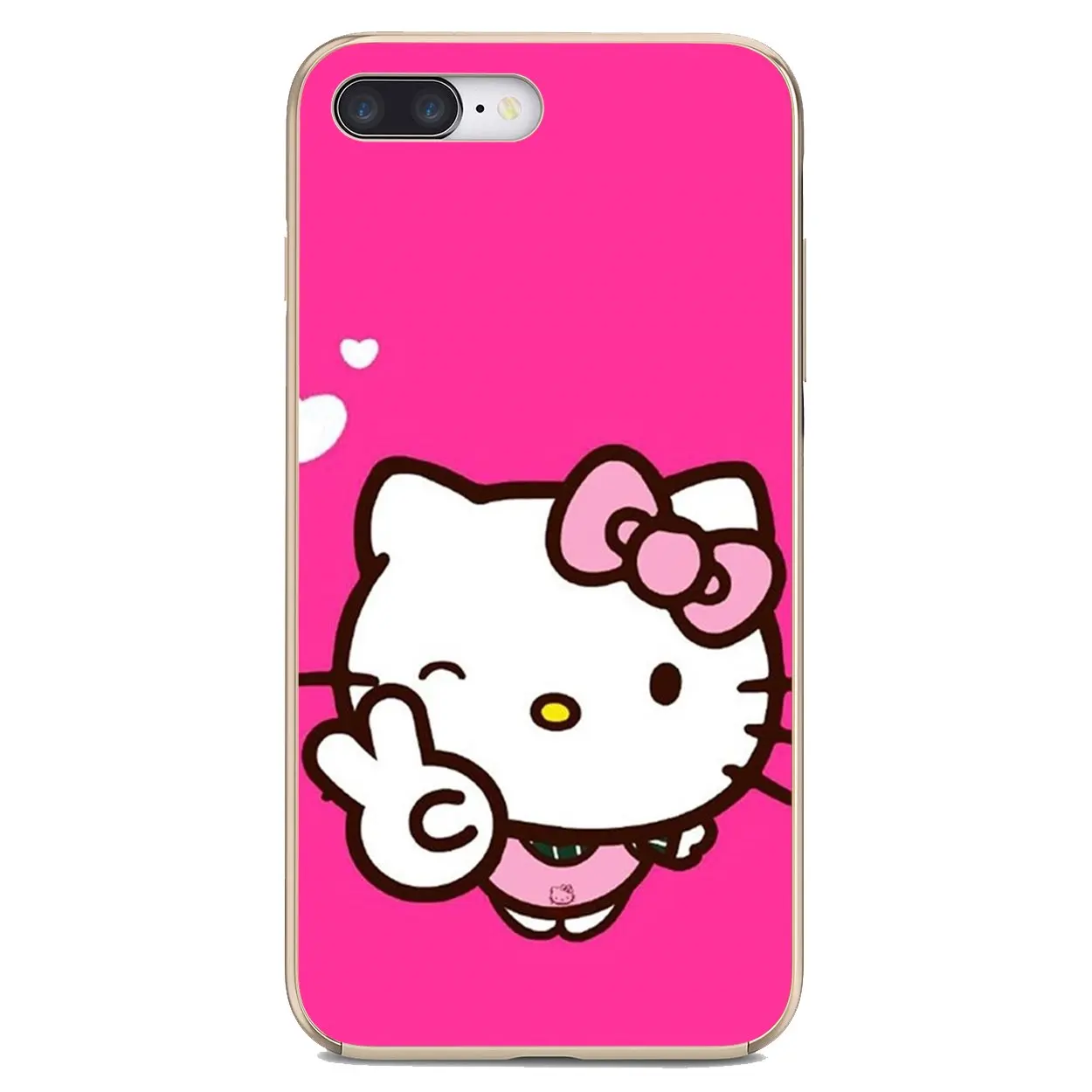 Piękny-kawaii-Hello-Kitty Etui do telefonu komórkowego Xiaomi mi Redmi Note 3 4 4 5 6 7 8 8t 9 9s 9t 10 pro lite