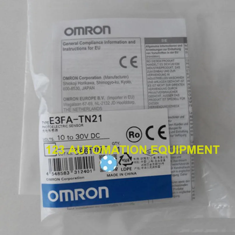 Nowy oryginalny przełącznik fotoelektryczny OMRON E3FA-TN11 TN12 TN21
