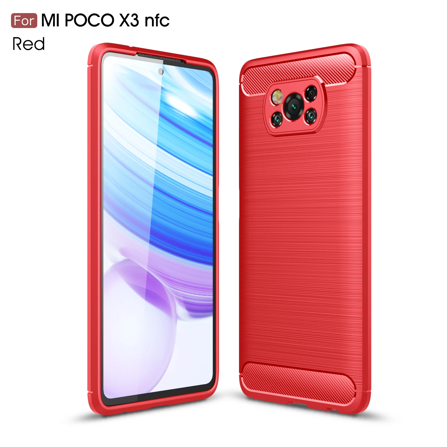 Dla Xiaomi POCO X3 Soft Case TPU Cartoon Wzór Silikonowa Pokrywa Pokrowce do telefonów Poco X3 NFC Business Funda aby uniknąć upadku