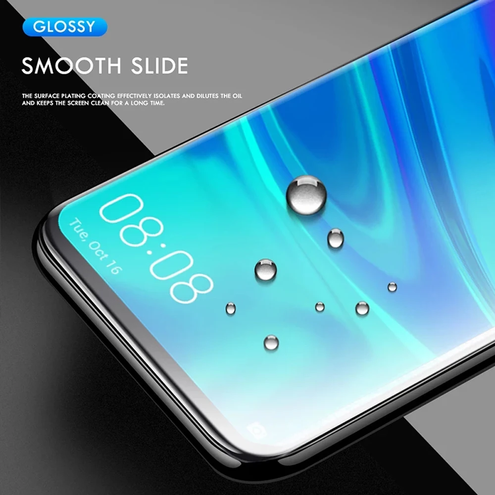 5-1szt miękka pełna pokrywa telefonu ochraniacz ekranu dla Huawei P smart plus 2018 pro 2019 Z S 2021 2020 гидрогелевая folia szklana folia
