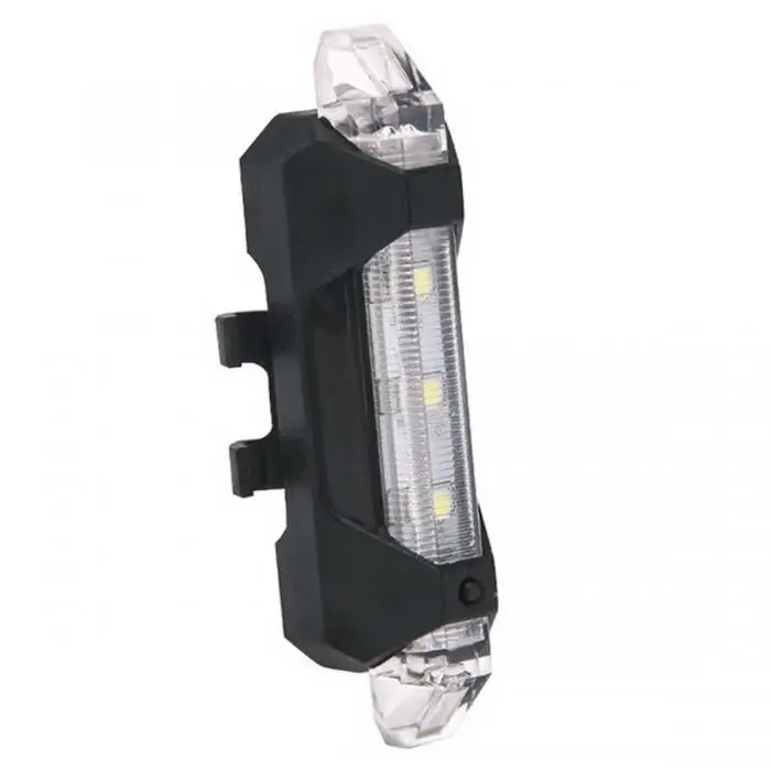 Luz trasera recargable para bicicleta luz trasera LED USB Luz de seguridad para bicicleta luz impermeable para bicicleta
