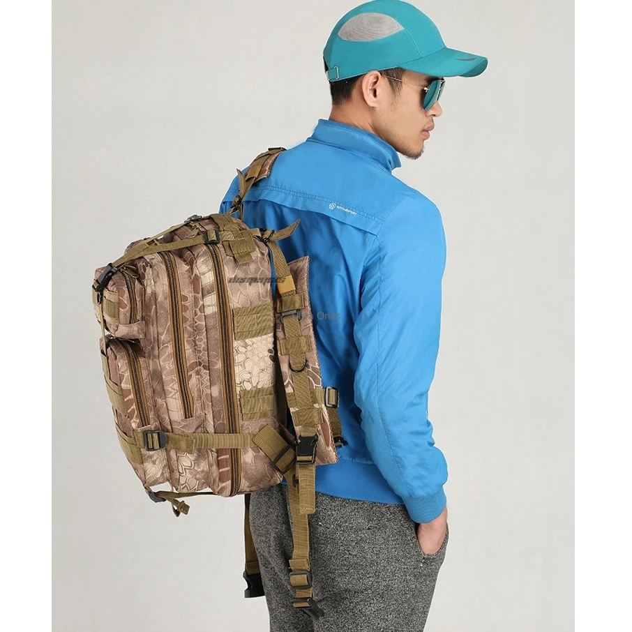 Wojskowy Plecak Taktyczny Molle 3P Army Travel Backpack Hiking Daypack Outdoot Sport Camping plecaki Myśliwskie