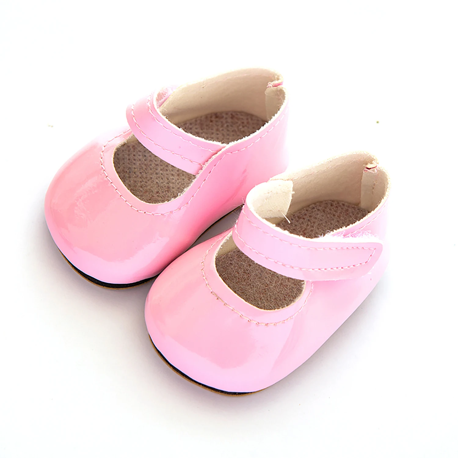 2021 New New Baby Born Fit 18 inch American Girl Doll Shoes Accessories Solid Color Shoes For Baby Birthday Gift