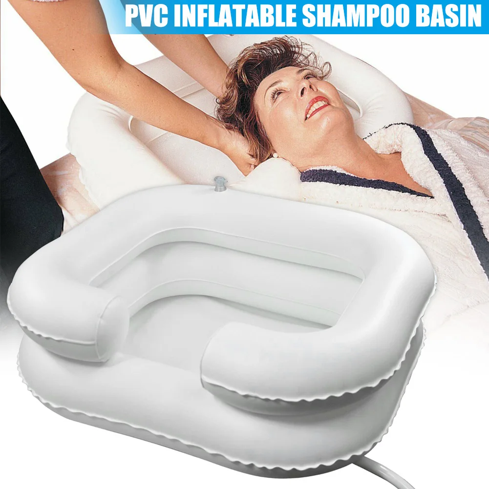 Miski szamponu PKW nadmuchiwanego przenośny dla niepełnosprawnych seniorów lekki, bezpieczny, myć szamponem МДДЖ998
