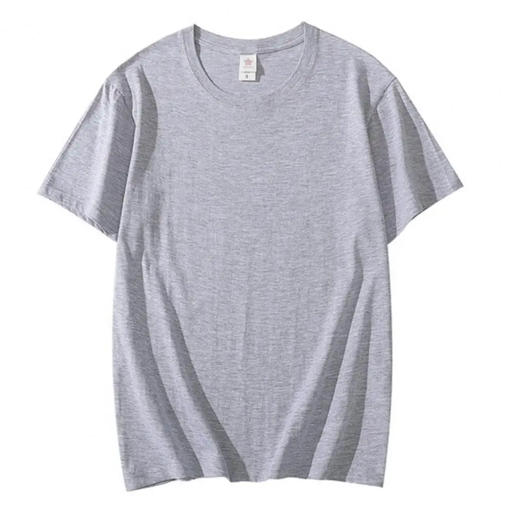 Mężczyźni Kobiety Luźny t-shirt Wygodny Minimalistyczny Jednolity Kolor Z Krótkim Rękawem Негабаритная koszulka Letnia Casual t-shirt Casual 2021