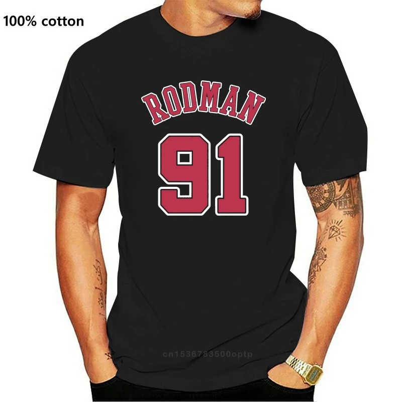 PixHe Rodman 91 T-Shirt 91 T-Shirt Rodman