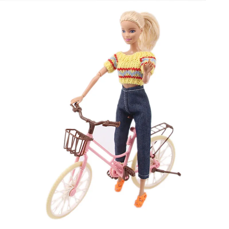 Barbie Wysokie obcasy Skarpetki Rower do Stojaka na Buty Dekoracji Domu z Tworzywa sztucznego Kolor Ładny Biżuteria Barbie Akcesoria,Prezenty Dla dziewczynek