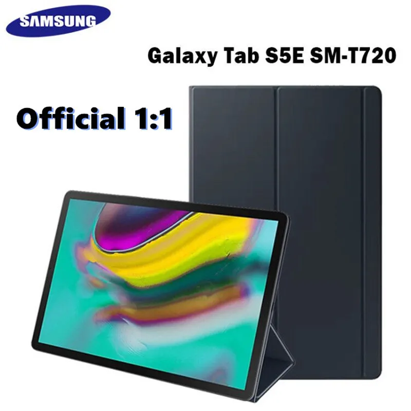 Oficjalna 1:1 Samsung Book Tablet Cover Stand Magnetyczna Klapka do Galaxy Tab S5E 10.5