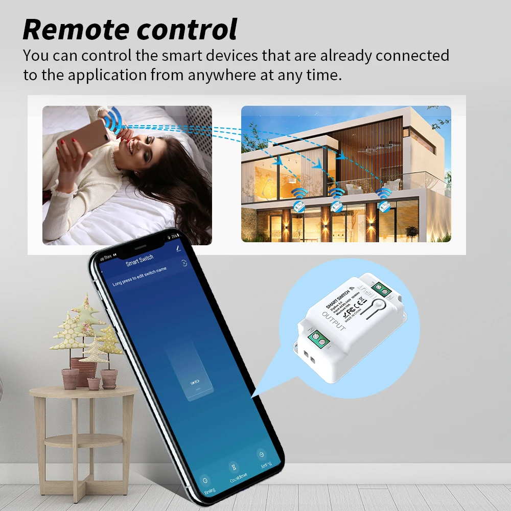 Tuya Alexa Timer Switch Smart Home Automation Zigbee3.0 łączniki do przekaźników Tuya Smart life app control wall light switch Switch Zigbee