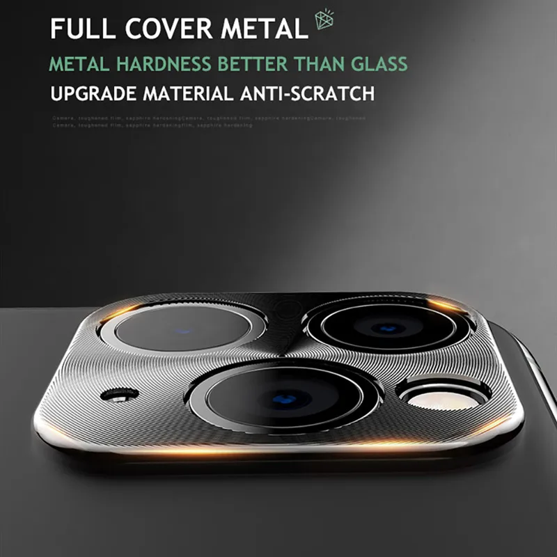 Ochronny Pierścień Obiektywu Kamery dla iPhone 11 Pro Case Back Camera Protector For iPhone 11 Pro MAX 2019 Phone Metal Alloy cover