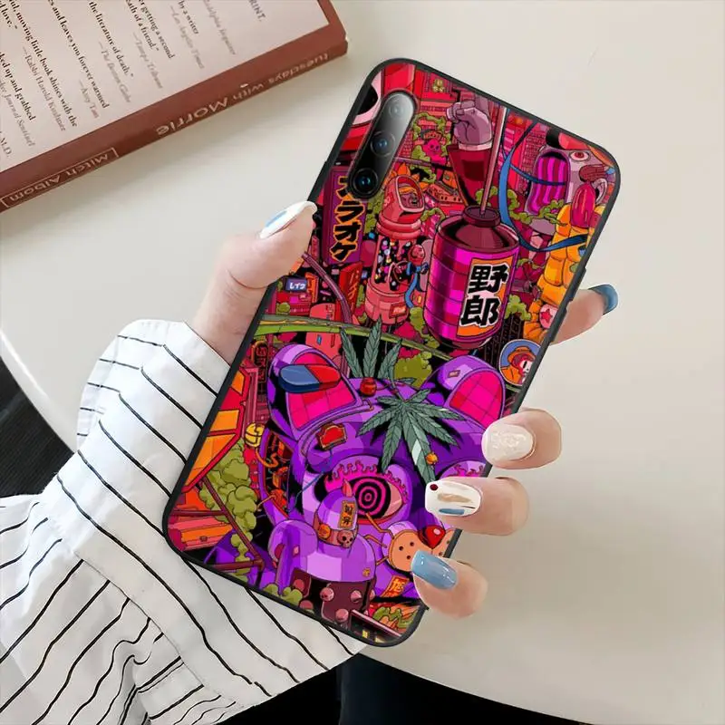 Kolorowe Psychodeliczny Trippy Art Etui do Telefonu Xiaomi Mi 6 A2 8 10 9 Lite Se 9t Pro A1 Note 10 Lite Silikonowa Pokrywa