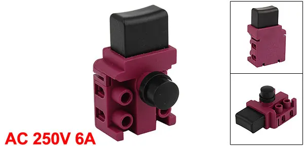 UXCELL AC 250V 6A 5E4 DPST 2NO Trigger Switch Control Dla Makita 5016 Elektryczna Piła łańcuchowa FA2-5/2B do Elektronarzędzi