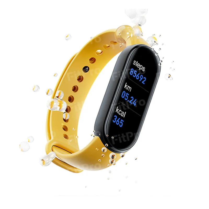 2021 M6 Smart Bracelet Unisex Bluetooth Smart Watch Wielofunkcyjny rytm Serca Fitness Światło Sportowy Bransoletka dla IOS Android