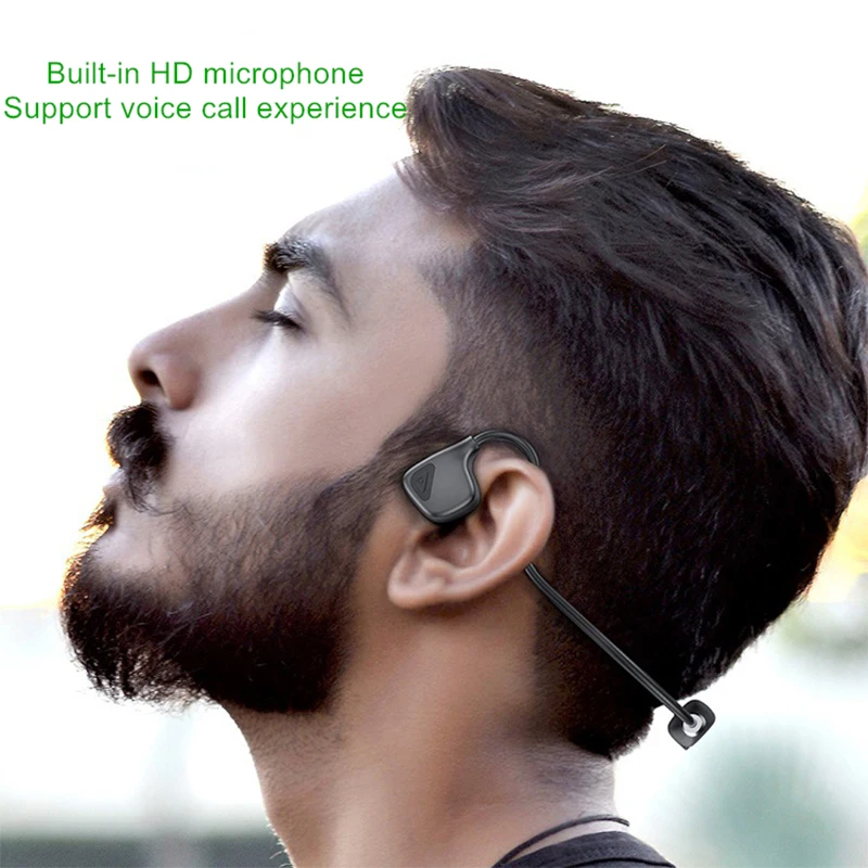 H13 Kostna Przewodność Bezprzewodowej Bluetooth Zestaw HiFi Stereo Zestaw Słuchawkowy Sport Wodoodporny Zestaw Głośnomówiący Zestaw Słuchawkowy Słuchawka Z Mikrofonem