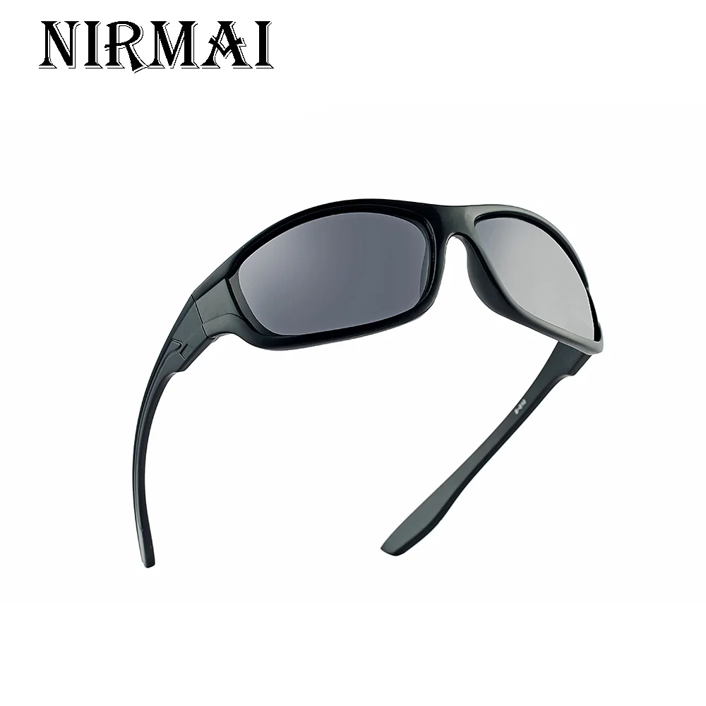 Spolaryzowane okulary dla mężczyzn Vintage Okulary Square New Brand Classic Sports Driving Male Gogle UV400 NIRMAI