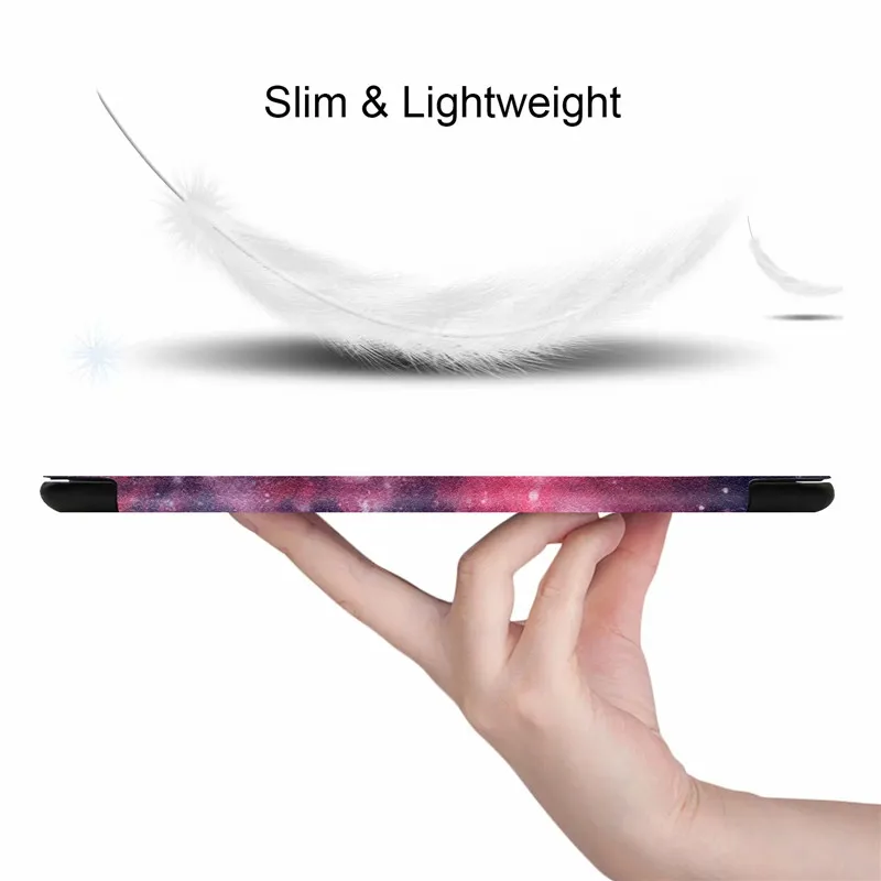 Inteligentne etui dla Samsung Galaxy Tab 10 1 2019 SM-T510 T515 Tablet Samsung Tab A 10.1 2019 Etui +Rysik