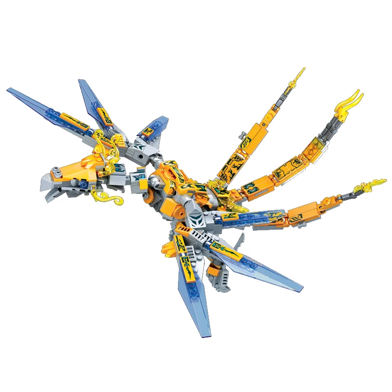 Smok Rycerz Transformacja Robot Figurki Ninja Transformers Zabawki Klocki Dla Dzieci Zabawki Dla Dzieci Prezent