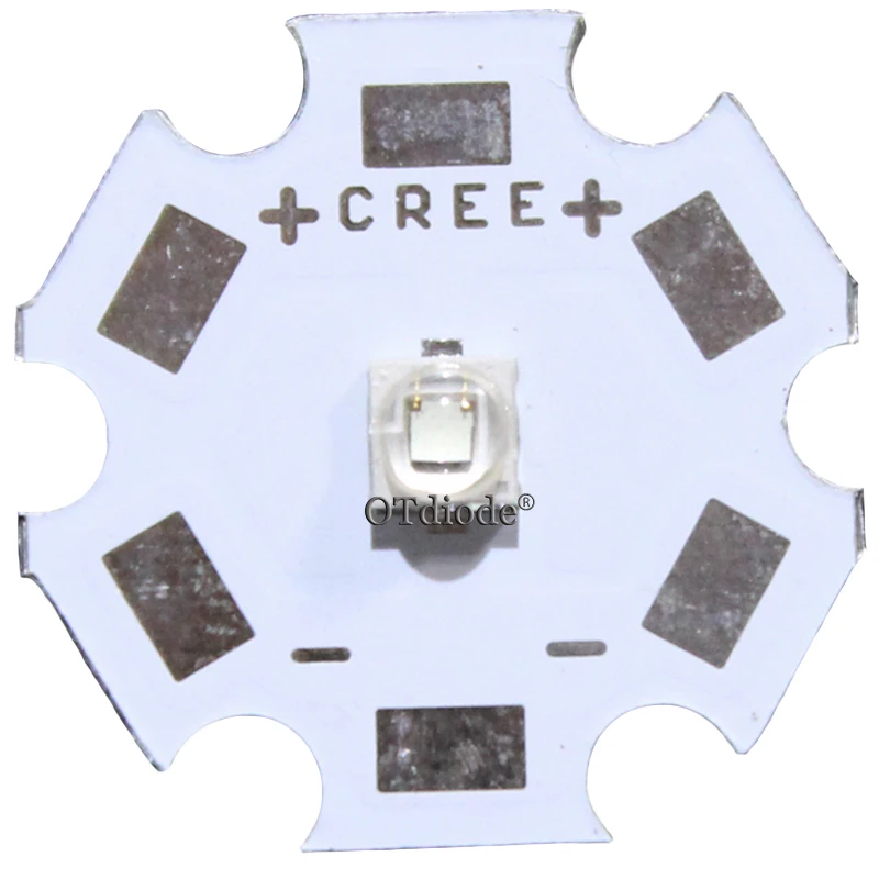 Cree 3W XPE2 XP-E2 High Power LED Emitter Diode on 8mm/ 12mm/ 14mm/ 16mm/ 20mm PCB, Neutralny Biały/Ciepły Biały/Zimny Biały Czerwony Niebieski