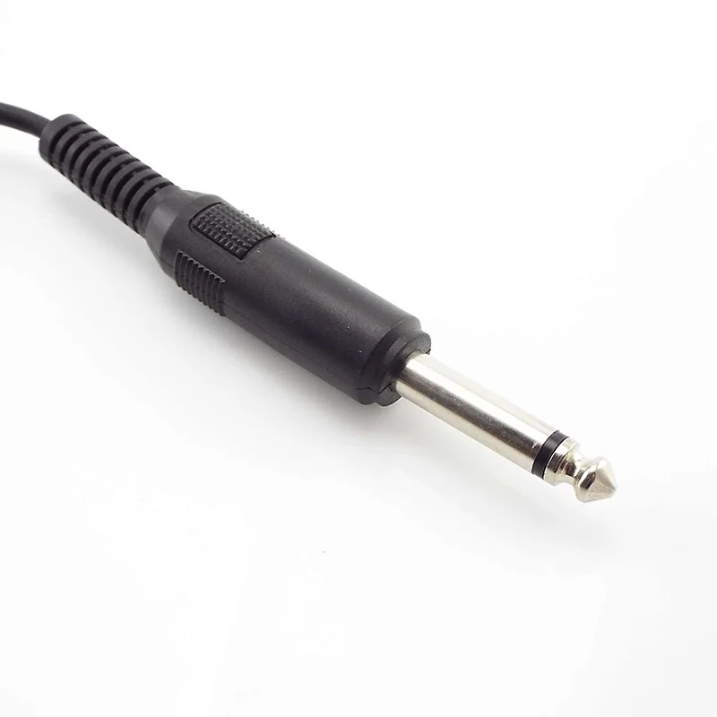 6.5 mm to DC power Cord Soft Power Cable audio 6.5 mm Connection DC For Tattoo Machine Mikrofon gitarowe akcesoria B4