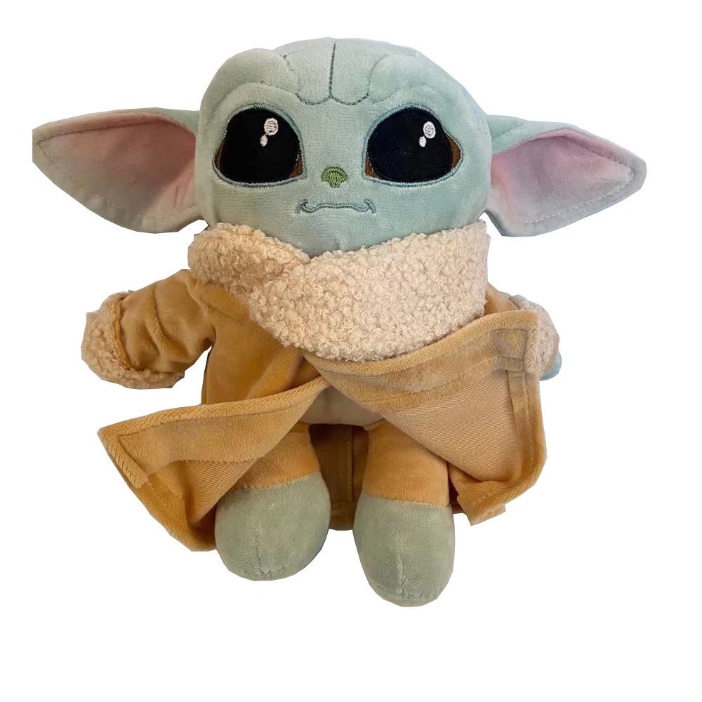 22 cm Star Wars Baby Yoda Mandalorian Pluche Toys Pp Katoen Miękkie zabawki, prezenty dla Dzieci na Urodziny Kerstcadeaus