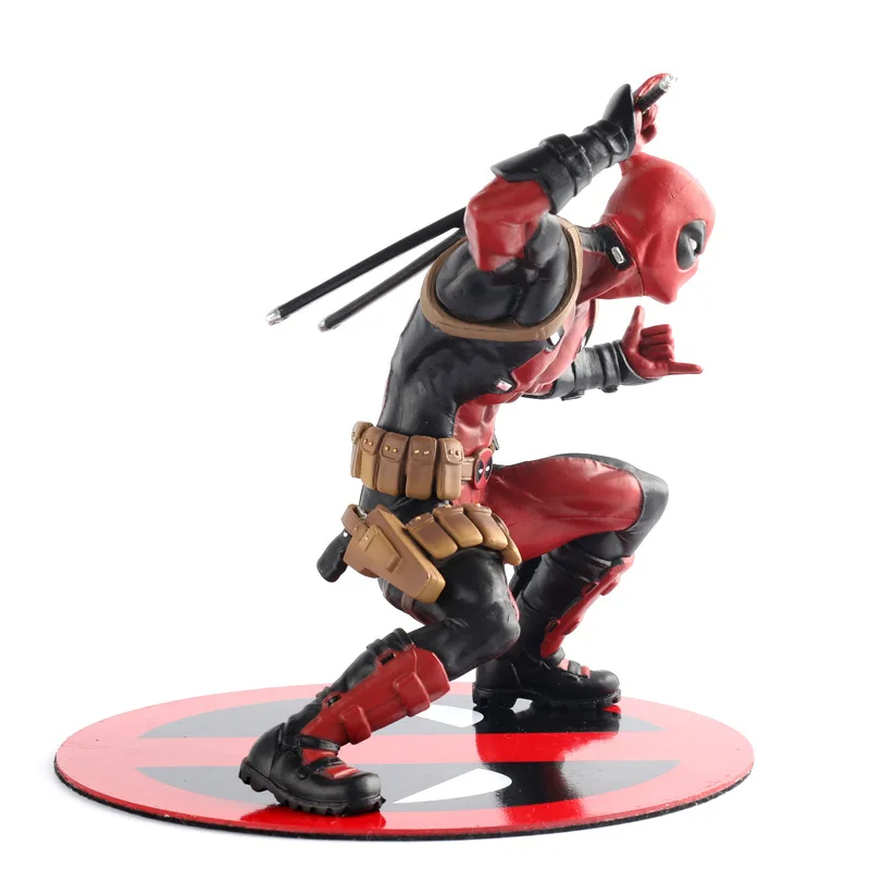 Sommelier Czerwona Wersja X-Men Deadpool Marvel Deadpool Figurka Lalki Zabawki Hot Produkty Prezenty dla przyjaciół i krewnych