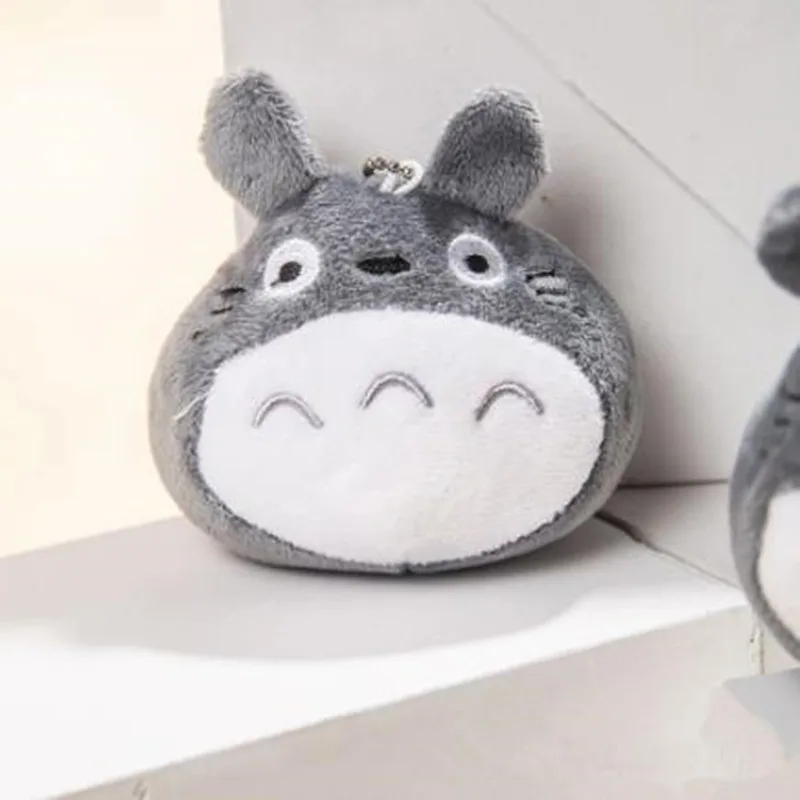 10 cm Mini Mój Sąsiad Totoro Pluszowe Zabawki Miękkie Pluszowe Lalki Totoro Zabawka Dla Dzieci Prezent Nowy Kawaii Anime Totoro Brelok Zabawka