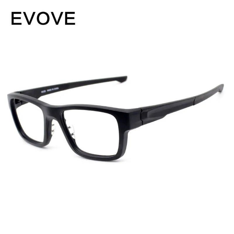 Evove Eyeglasses frames męskie okulary TR90 męskie ultralekkich modne okulary do czytania recepty na soczewki optyczne