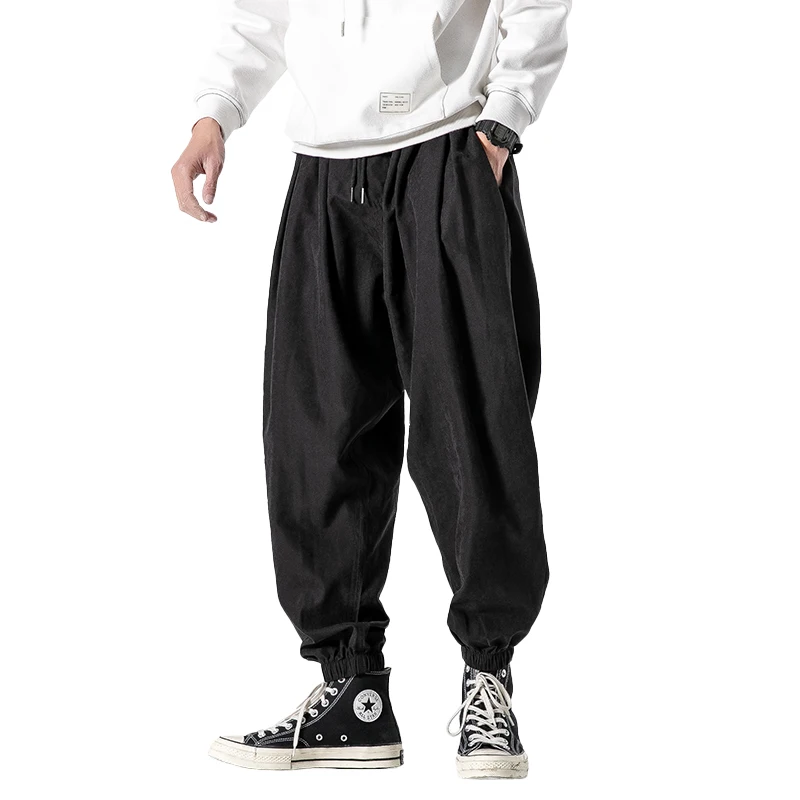 Mężczyźni 2021 Lato Koreański Styl Casual Spodnie Męskie Moda Plus Rozmiar 5XL Spodnie Męskie Oversize Spodnie Męskie Odzież
