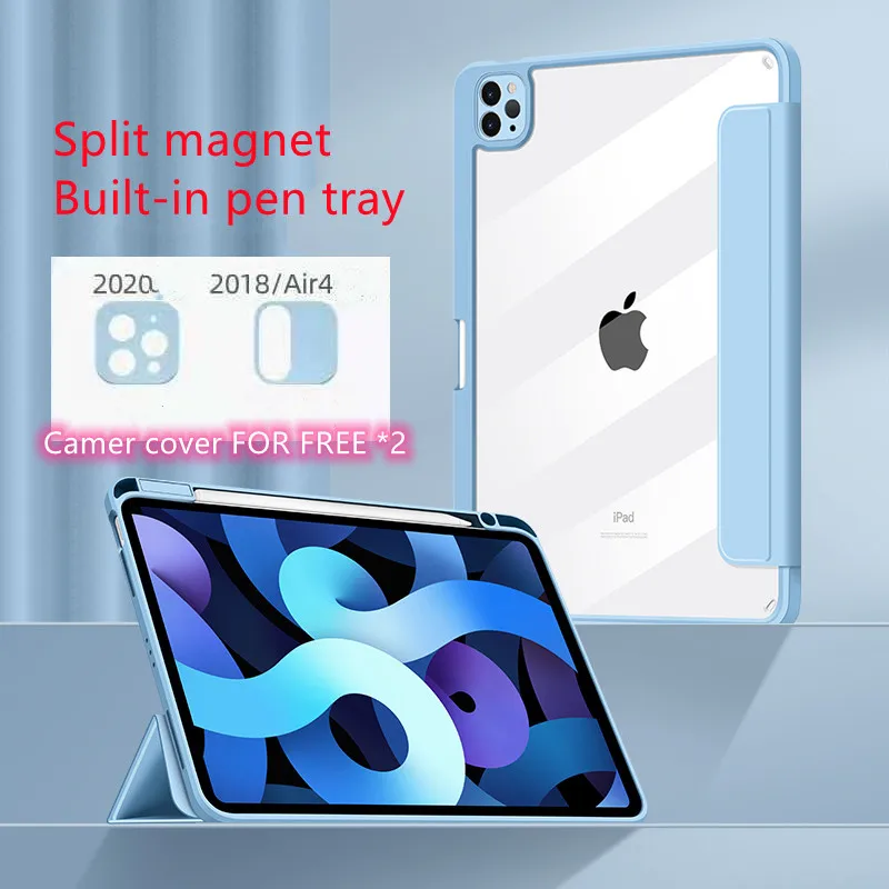 Magnetyczny Wymienny Pokrowiec do tabletu iPad Air 4 3 Case 2020 iPad 10.2 Case Generation Case Ipad Pro 11 Jesienno-Stabilny uchwyt