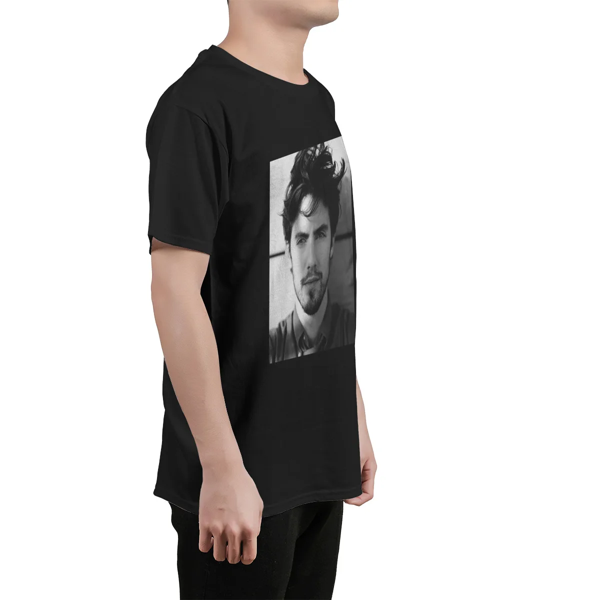 Bawełna Jess Mariano Tops Female/Man Milo Ventimiglia Koszulka Unisex Retro Handlowa Popularna graficzny t-shirt 90-Tych