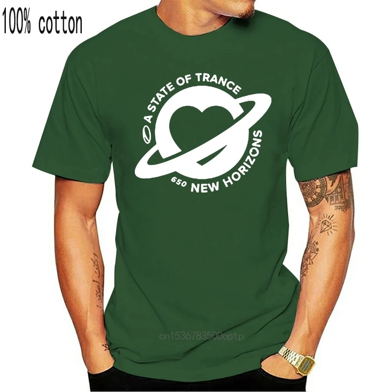 A State of Trance New Horizons Armin Van Buuren Męska Czarna t-Shirt Rozmiar S-2XL Design T Shirt Men ' S Animal Highquality